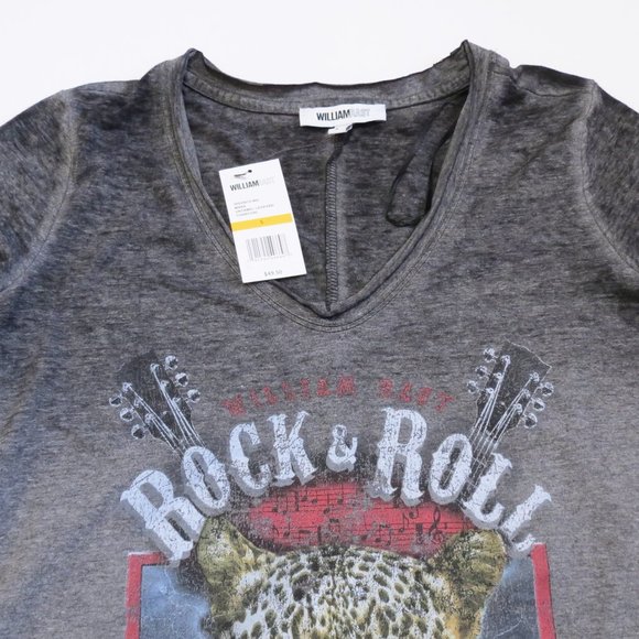 Gray Leopard Rock & Roll Untamed T-Shirt Dress - Picture 9 of 12